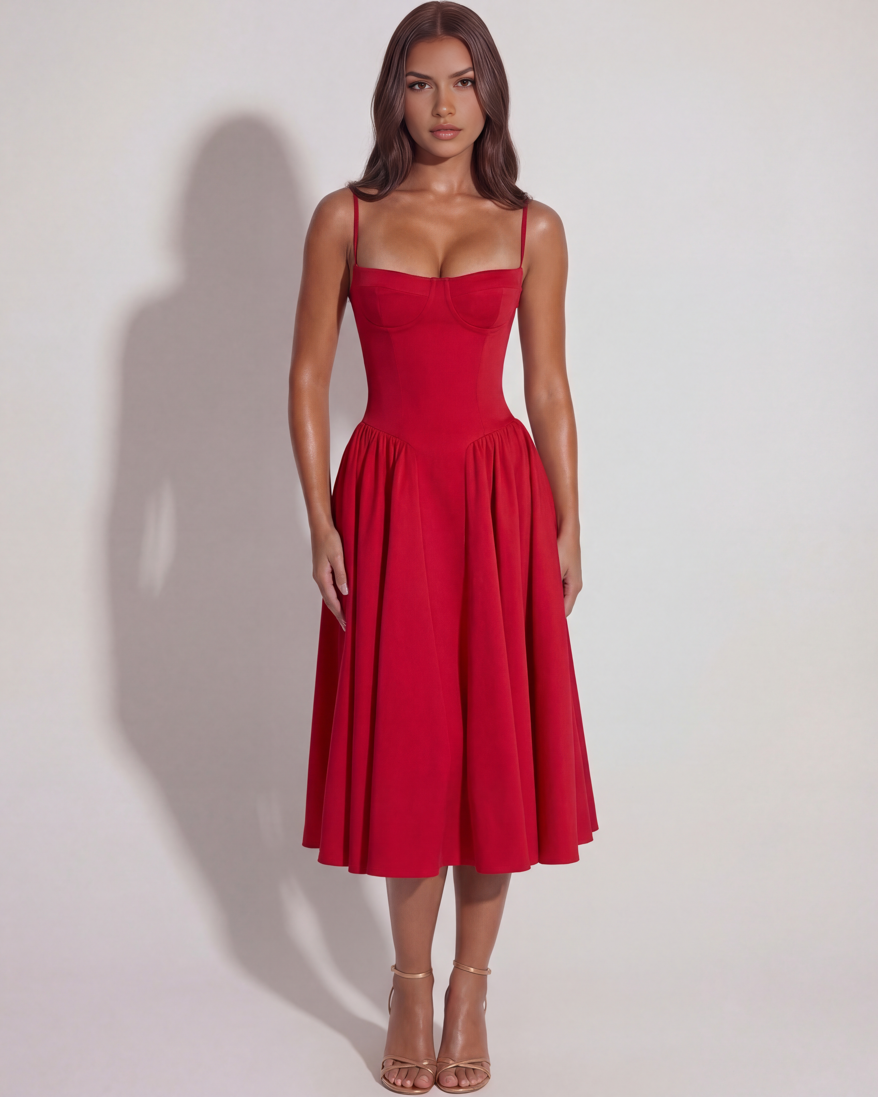 Sukienka Francesca – Czerwony