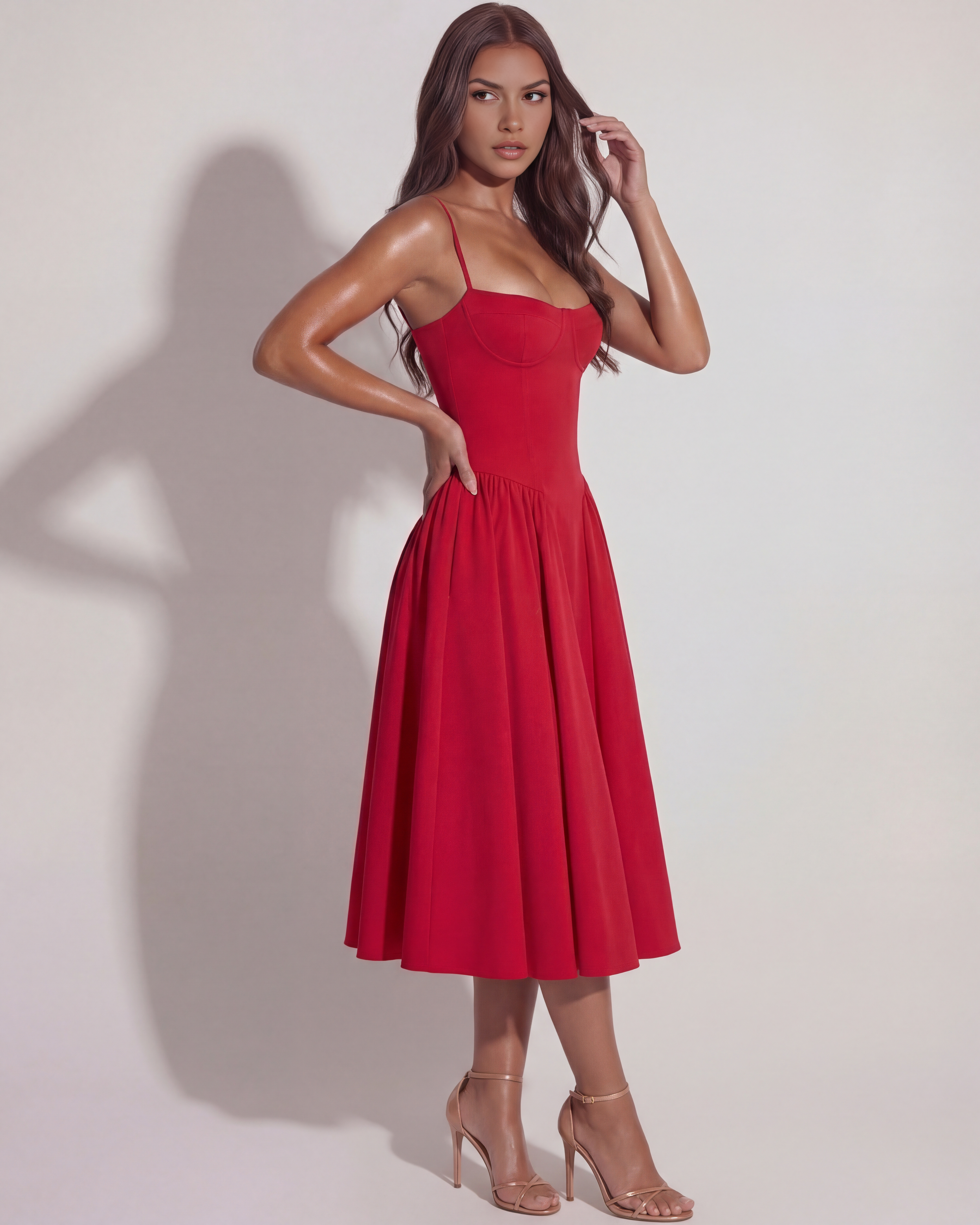Sukienka Francesca – Czerwony