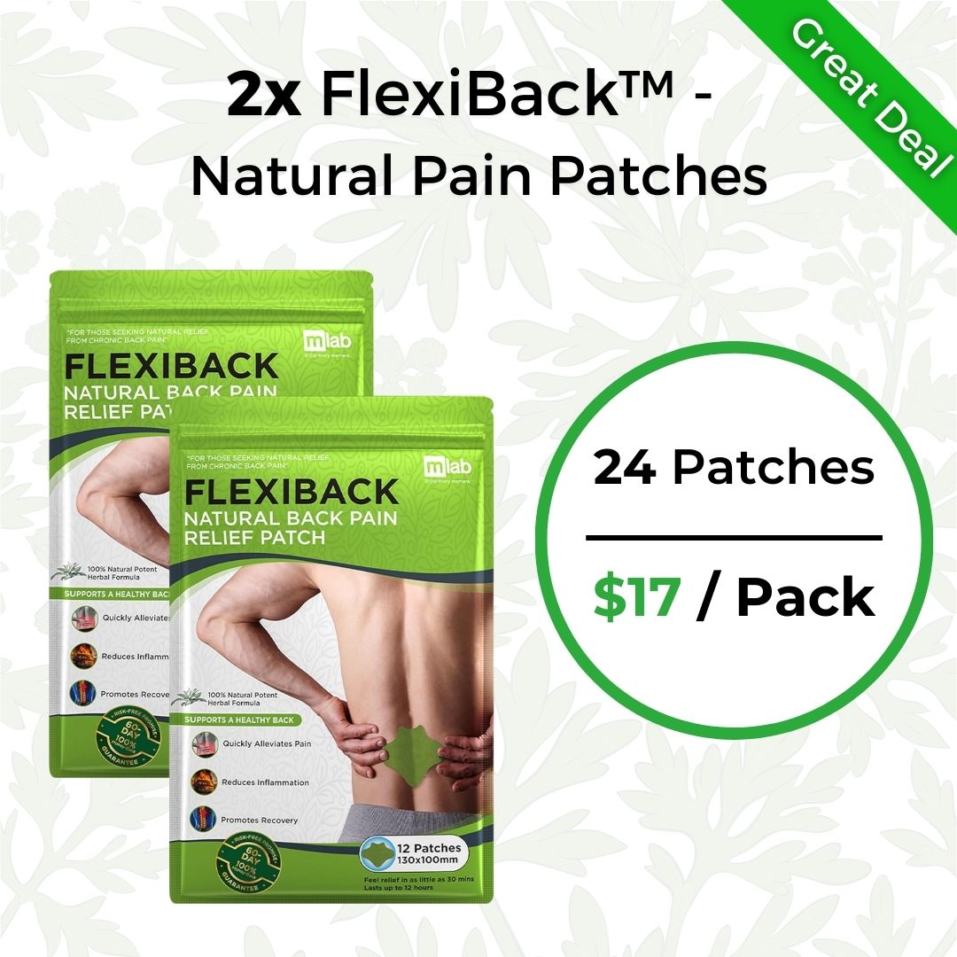 FlexiBack™️ - Naturalne plastry na ból pleców