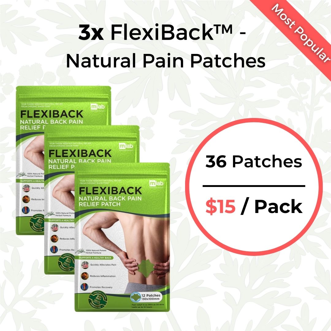 FlexiBack™️ - Naturalne plastry na ból pleców