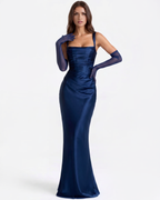 Sukienka Adrienne – Granatowy