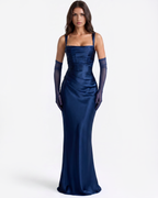 Sukienka Adrienne – Granatowy