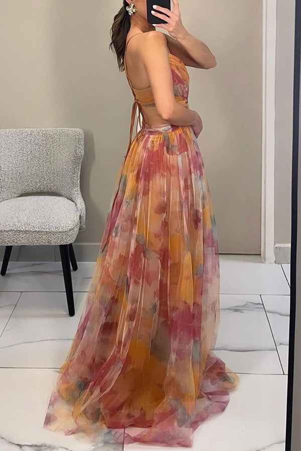 Pippa - Maxi sukienka w romantycznym stylu