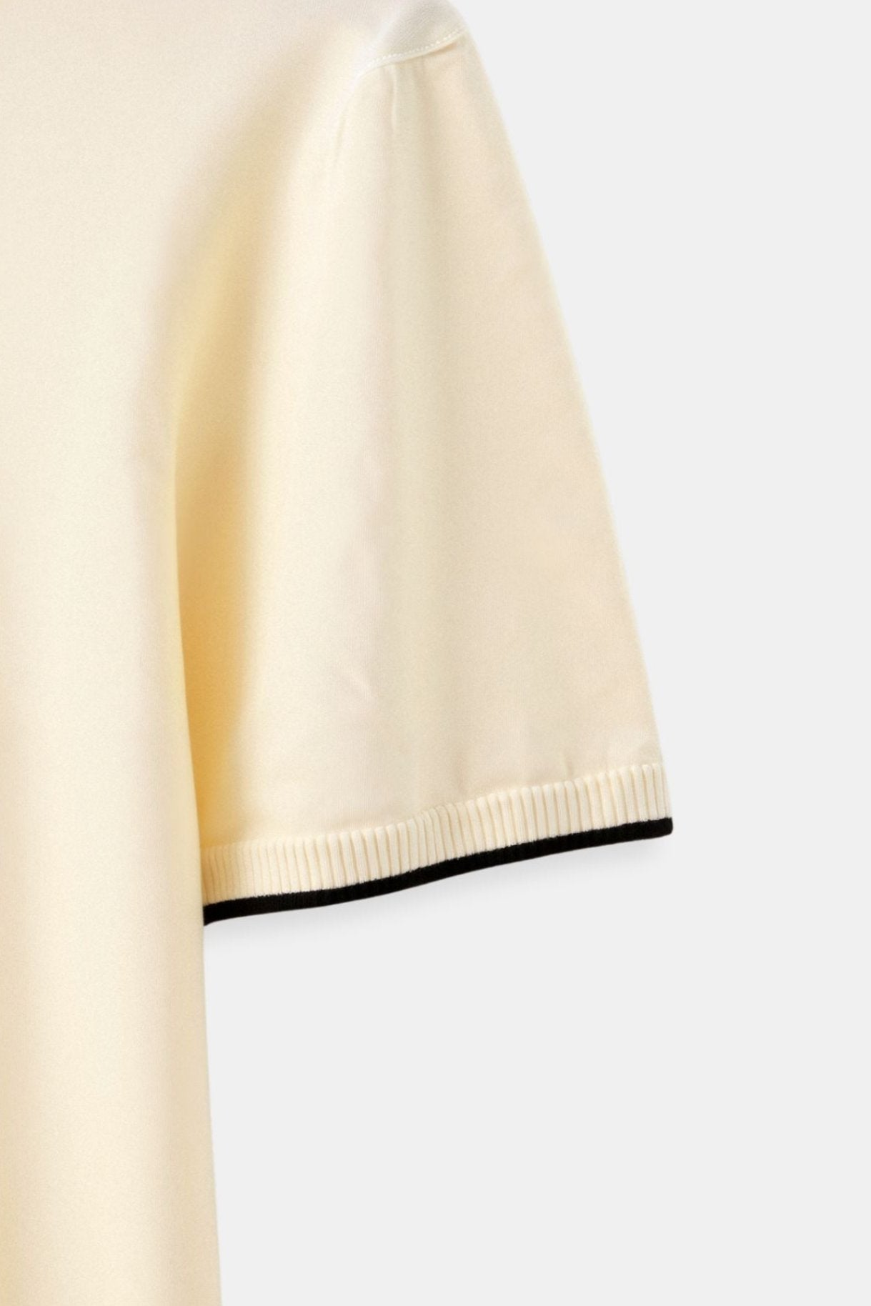 NOBA Polo o kroju slim fit z kontrastem