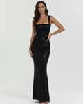 Sukienka Isabella – Czarny Maxi