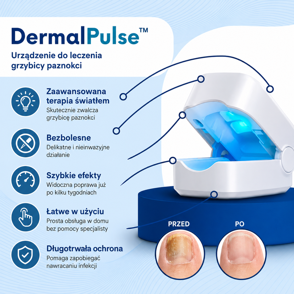 DermalPulse™ – Skuteczne leczenie grzybicy paznokci