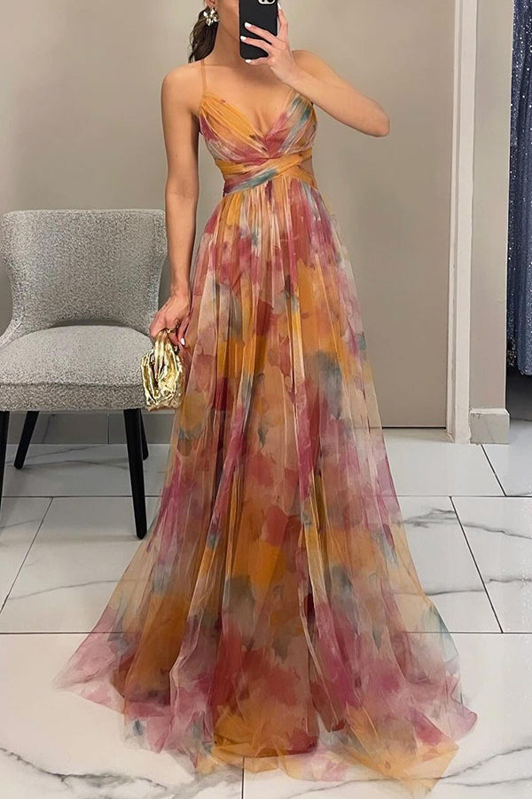 Pippa - Maxi sukienka w romantycznym stylu