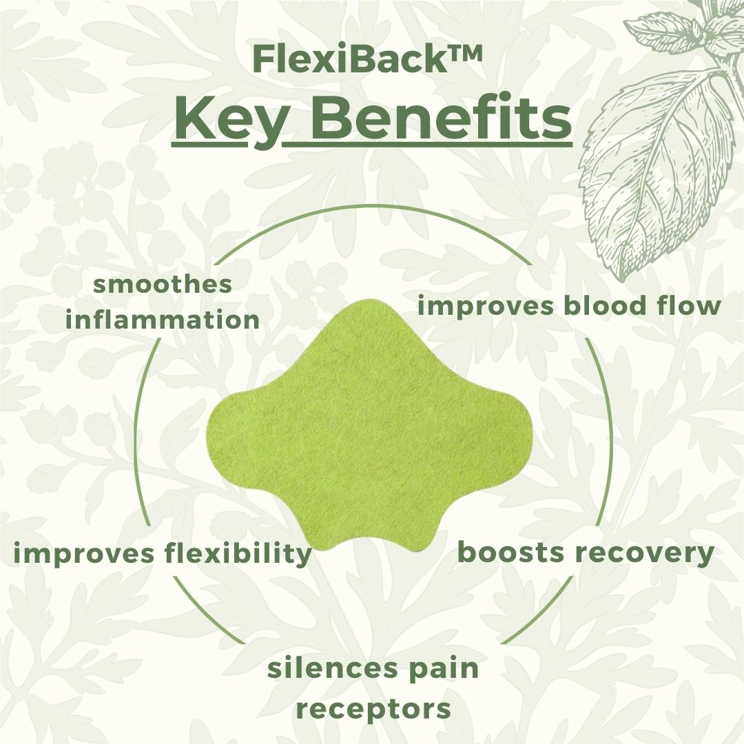 FlexiBack™️ - Naturalne plastry na ból pleców