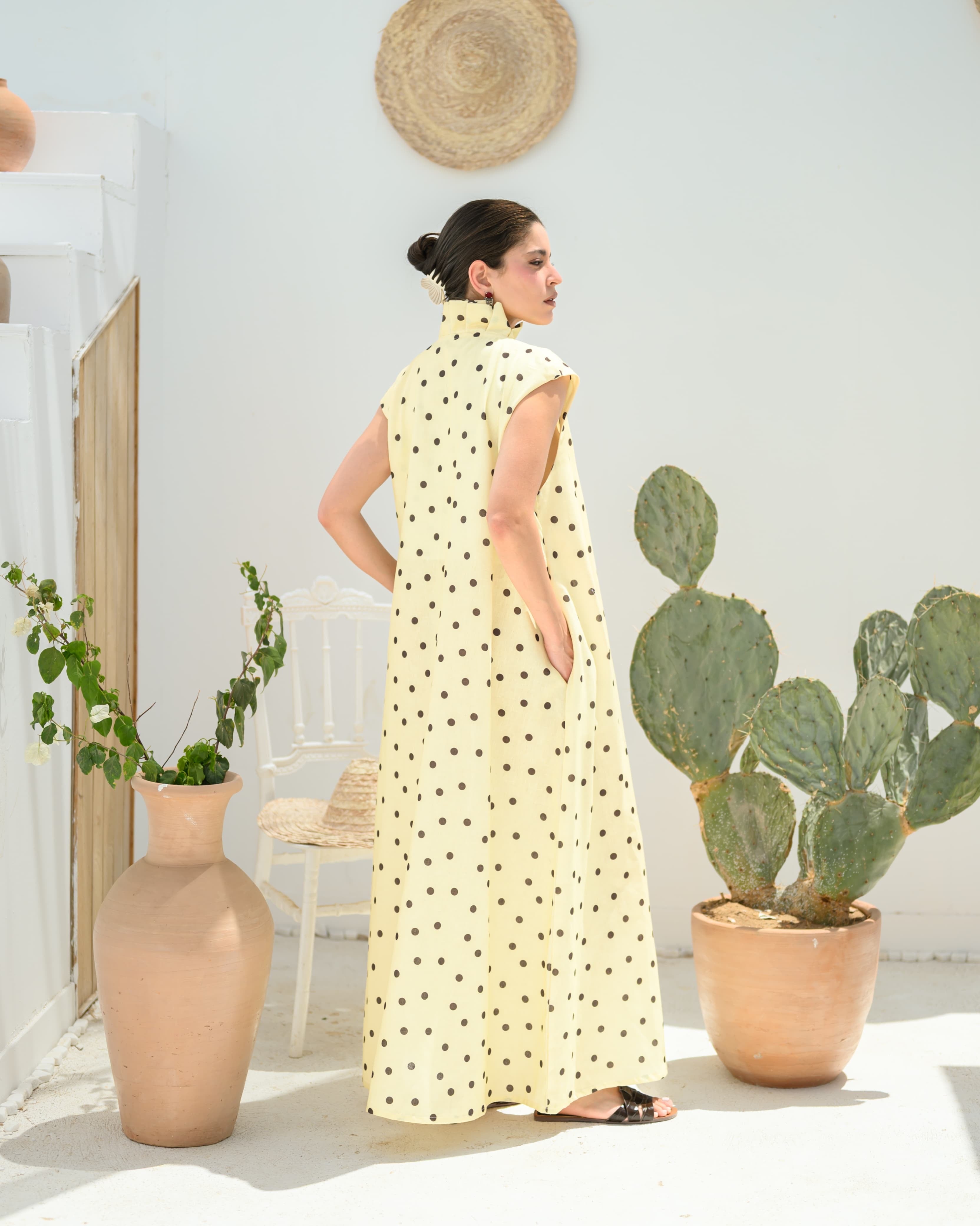 Polka Maślana Lniana