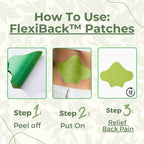FlexiBack™️ - Naturalne plastry na ból pleców