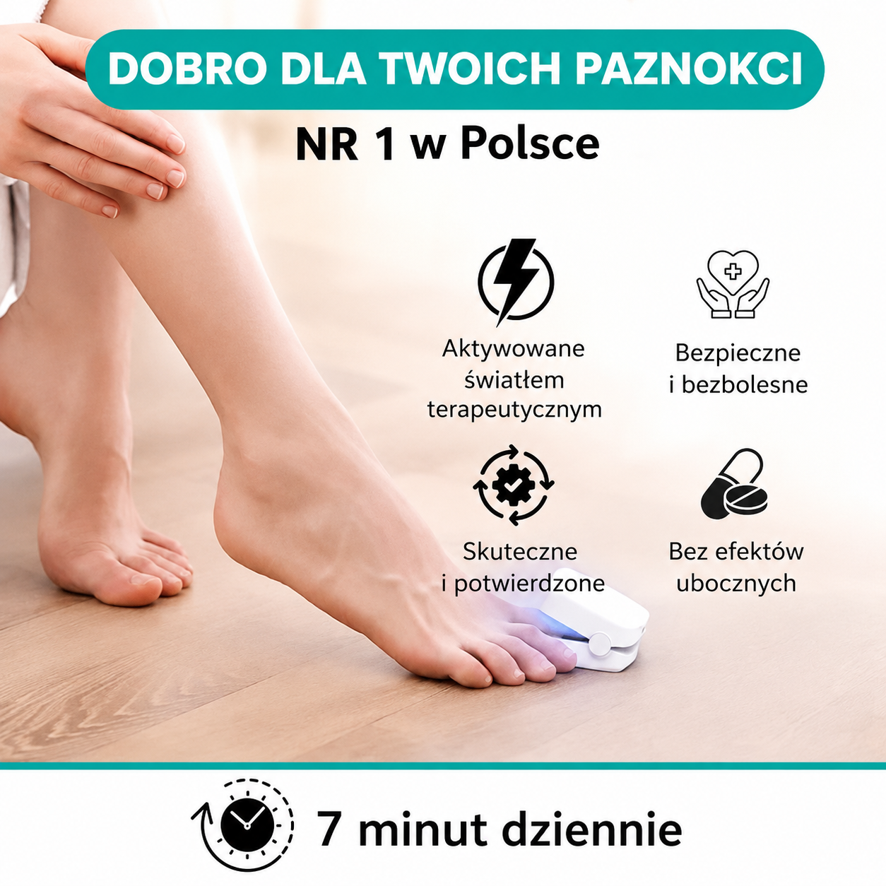 DermalPulse™ – Skuteczne leczenie grzybicy paznokci