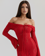 Sukienka Alessandra – Czerwony