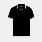 NOBA Polo o kroju slim fit z kontrastem