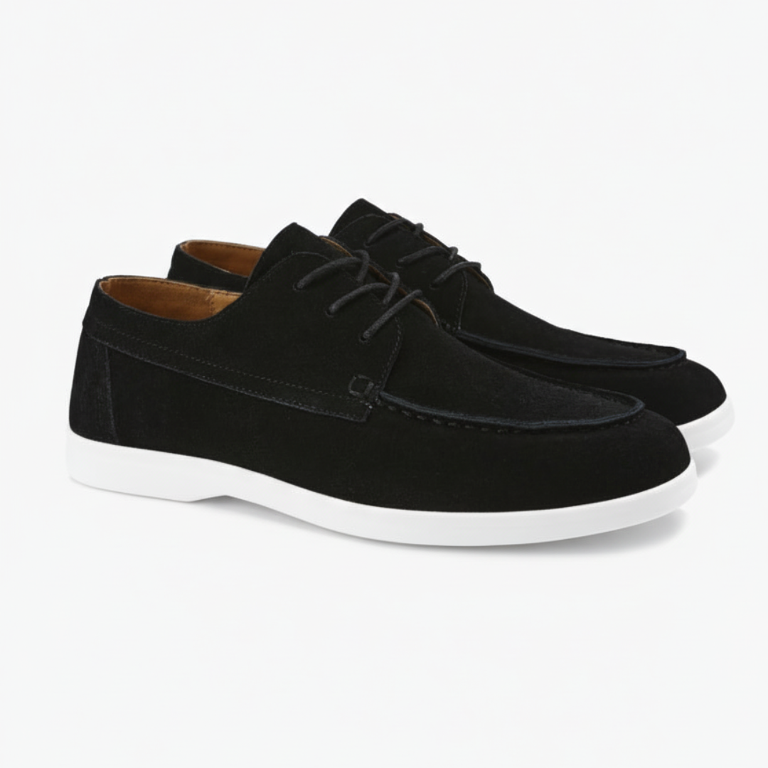 Buty zamszowe premium sznurowane