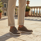 Buty zamszowe premium sznurowane