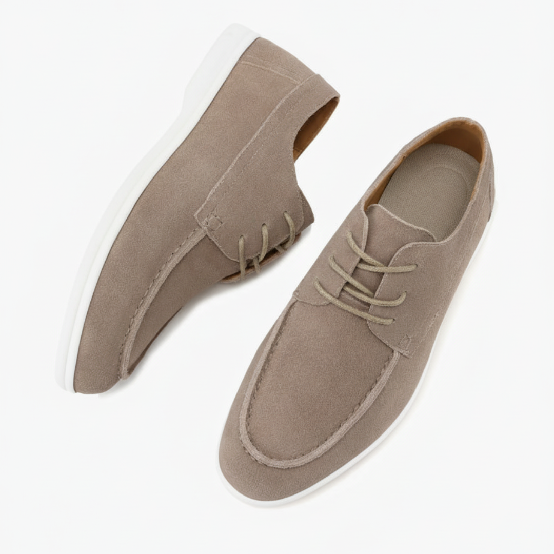 Buty zamszowe premium sznurowane