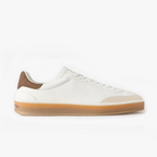 Casualowe skórzane sneakersy