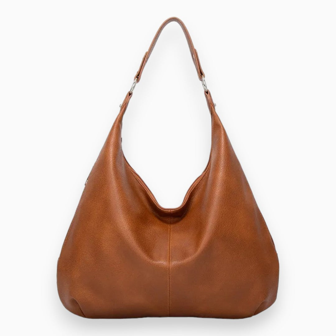 Faye - Skórzana torba hobo na co dzień