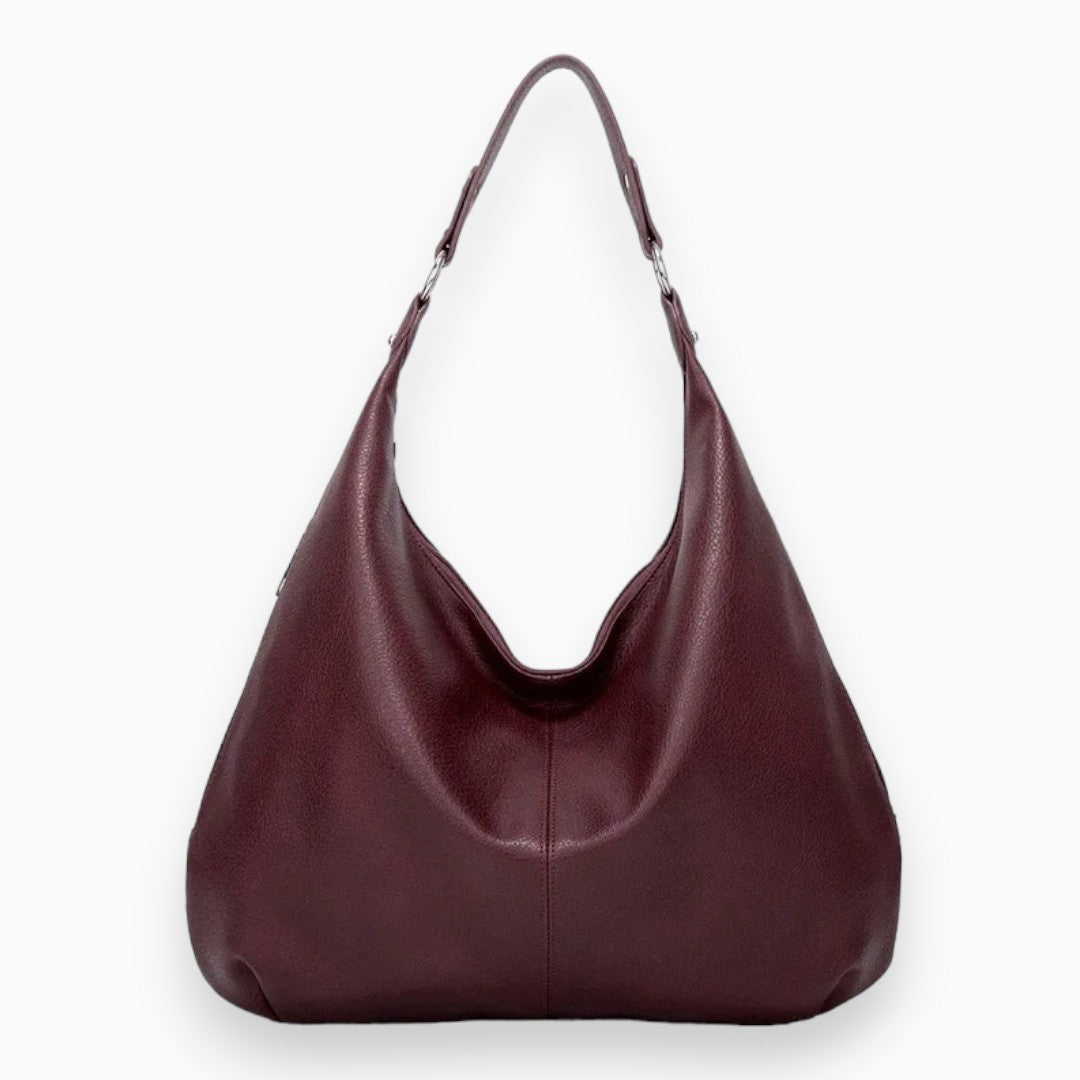 Faye - Skórzana torba hobo na co dzień