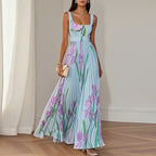 Grace | Sukienka maxi w kwiatowy print