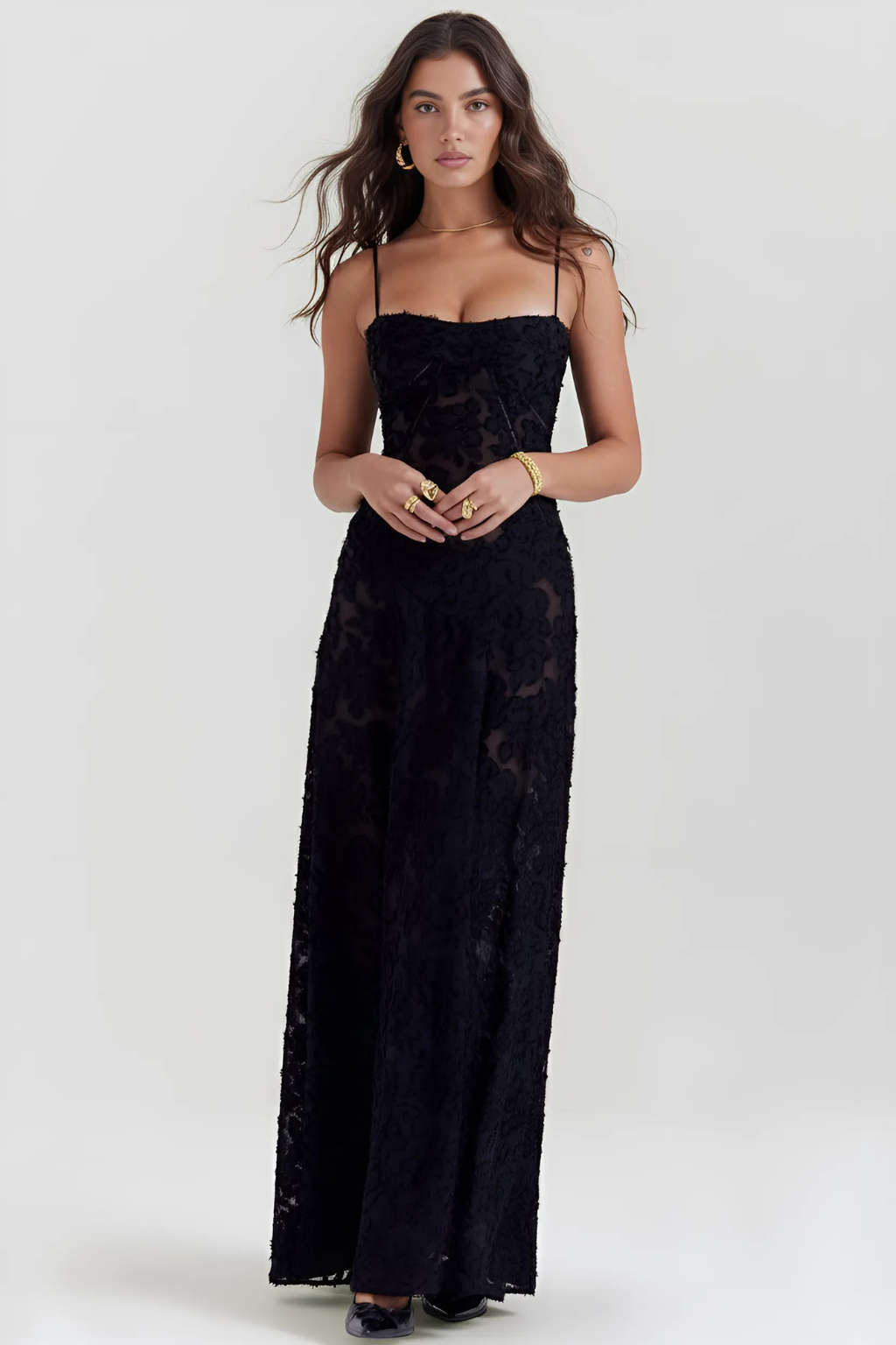 Serena - Elegancka wieczorowa suknia maxi na wesela i inne okazje