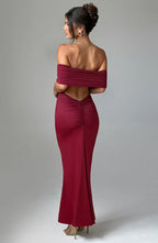 Serena - Elegancka sukienka maxi z odkrytymi plecami