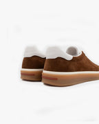 Casualowe sneakers z zamszu
