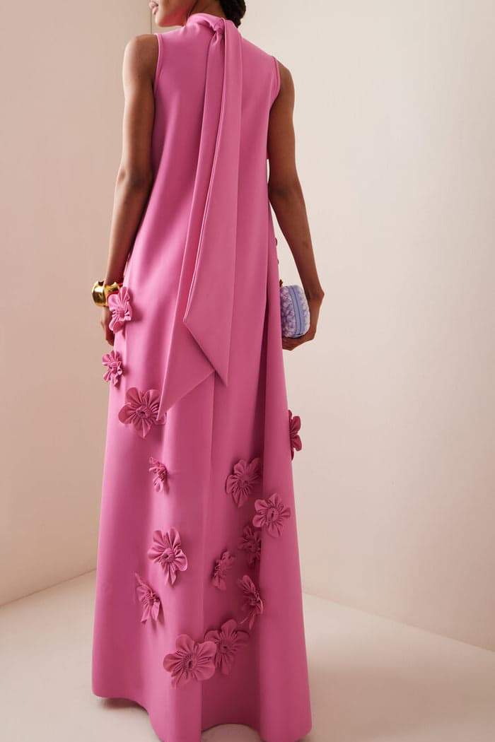 Adeline - Sukienka maxi o kwiatowej elegancji