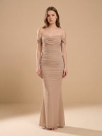 Sukienka Bodycon Beżowa