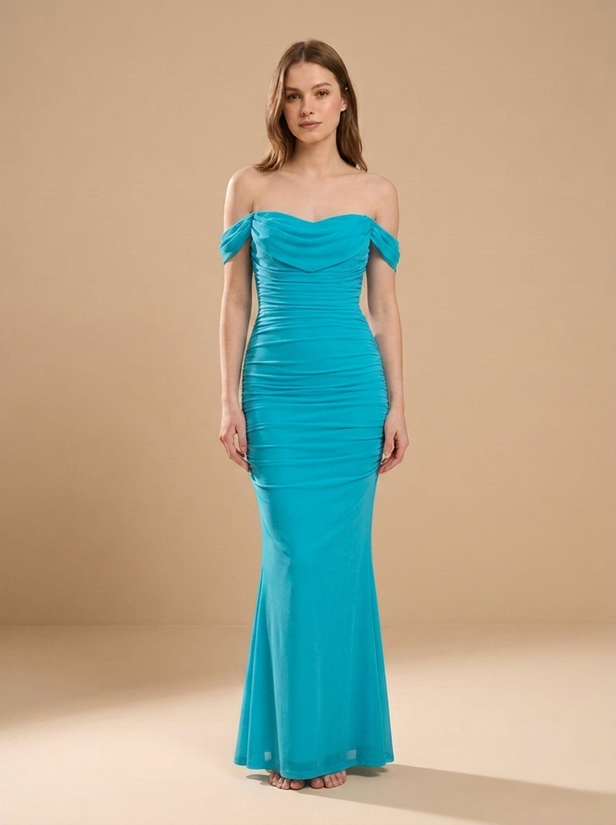Sukienka Bodycon Błękitna (Lake Blue)