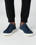 Zamszowe buty slip-on