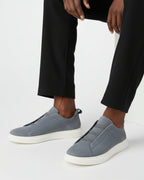 Zamszowe buty slip-on