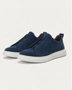 Zamszowe buty slip-on